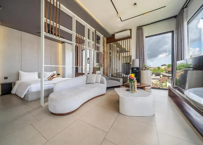 Sebelas By Evdekimi - Modern With Pool Near Dining & Shops アパートホテル 3*